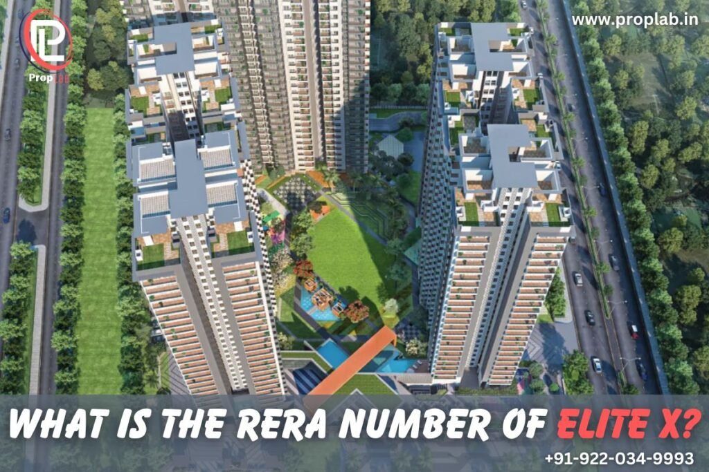 RERA number of Elite X