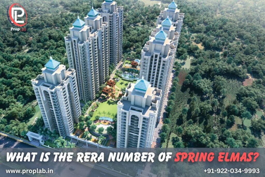 RERA number of SPRING ELMAS