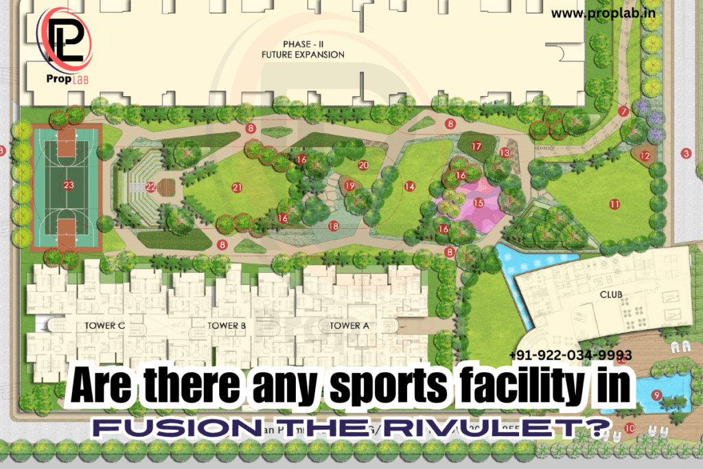 sports facility in Fusion The Rivulet